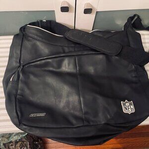 Reebok Black NFL Messenger Bag, Leatherette